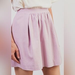 J. Crew Lavender Mini Skirt
